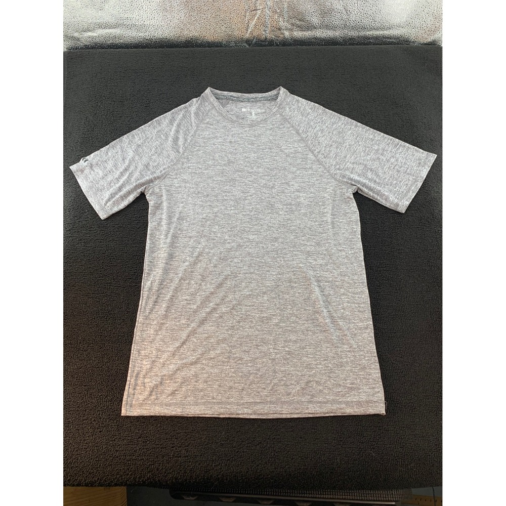 Holloway Adult‎ Performance T Shirt Short Sleeve Gray Dry Excel Size S